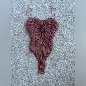 Lulus ruffle bodysuit